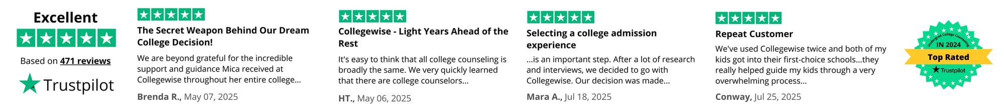 [Update Aug 2025] Trustpilot Reviews Home Page Banner