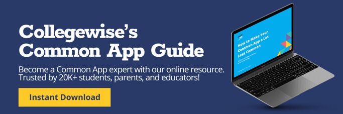 Download Collegewise's Free Common App Guide
